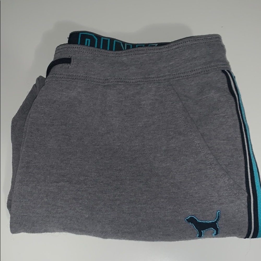 Grey sweatpants
